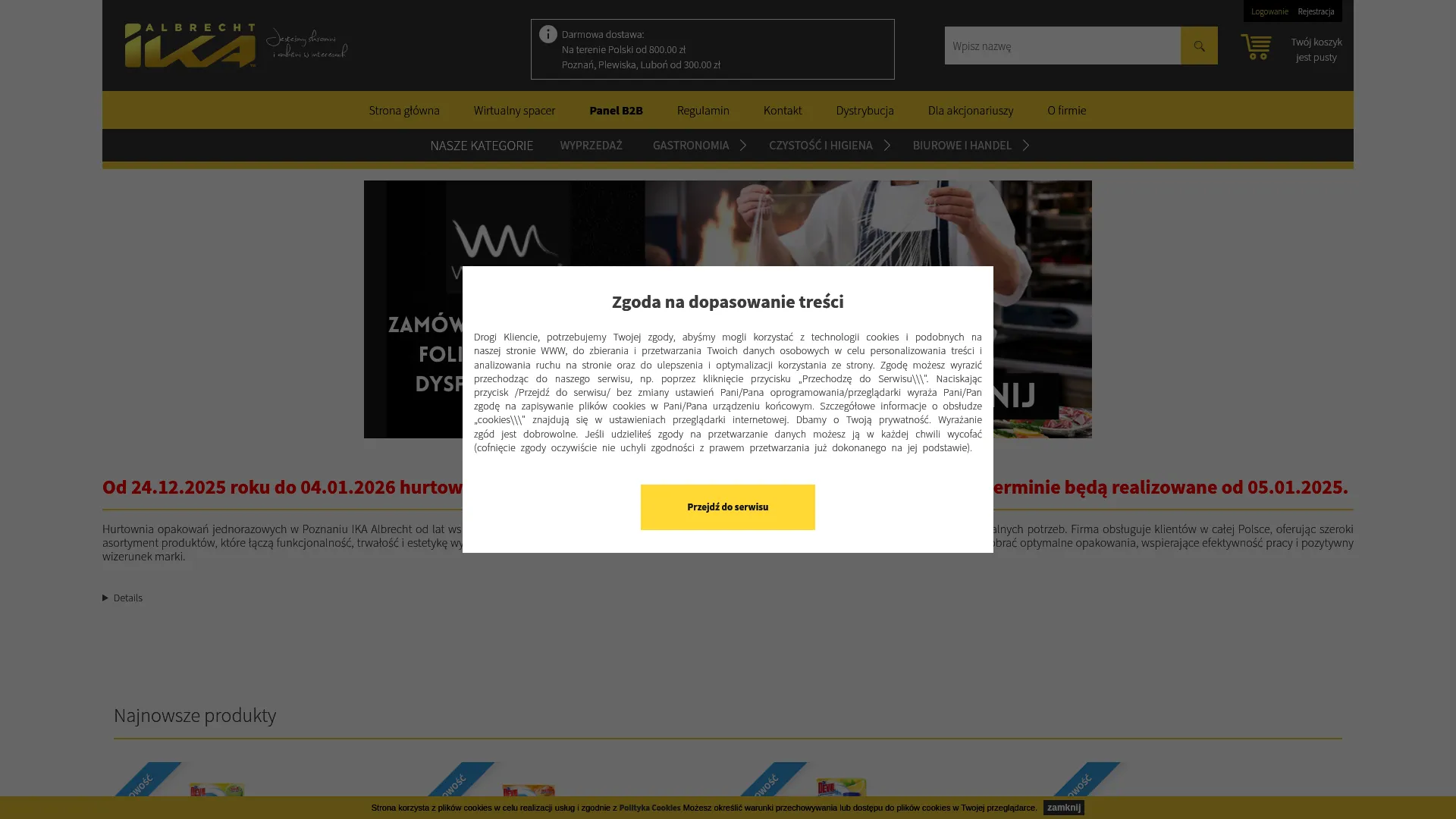 Screenshot of www.ika-albrecht.pl