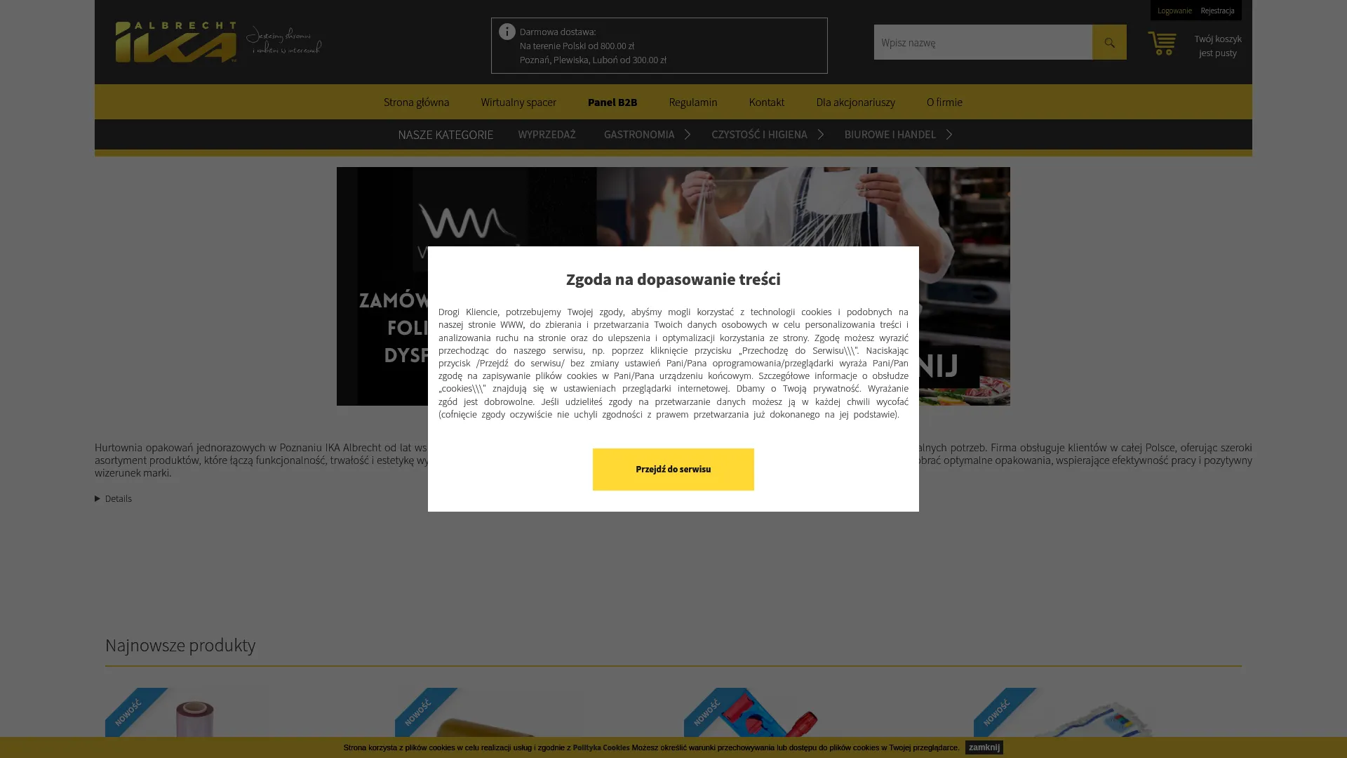 Screenshot of www.ika-albrecht.pl