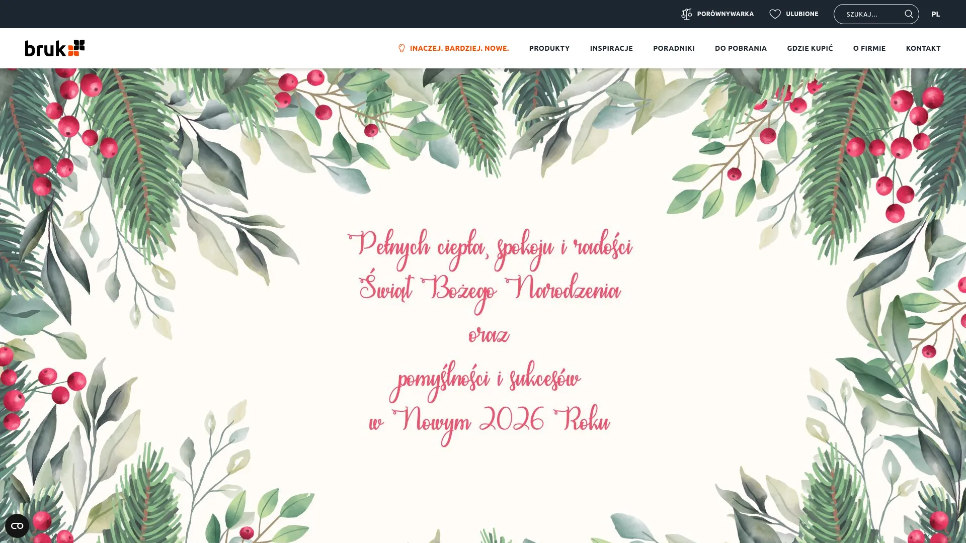 Screenshot of www.bruk.info.pl