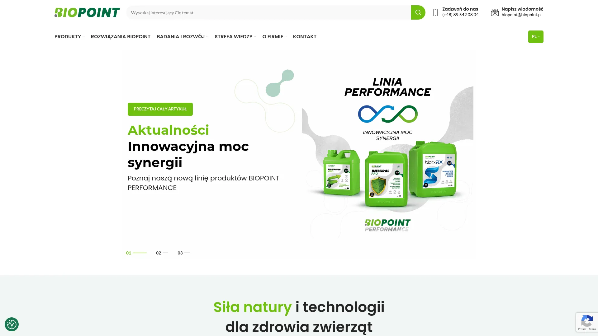 Screenshot of biopoint.pl