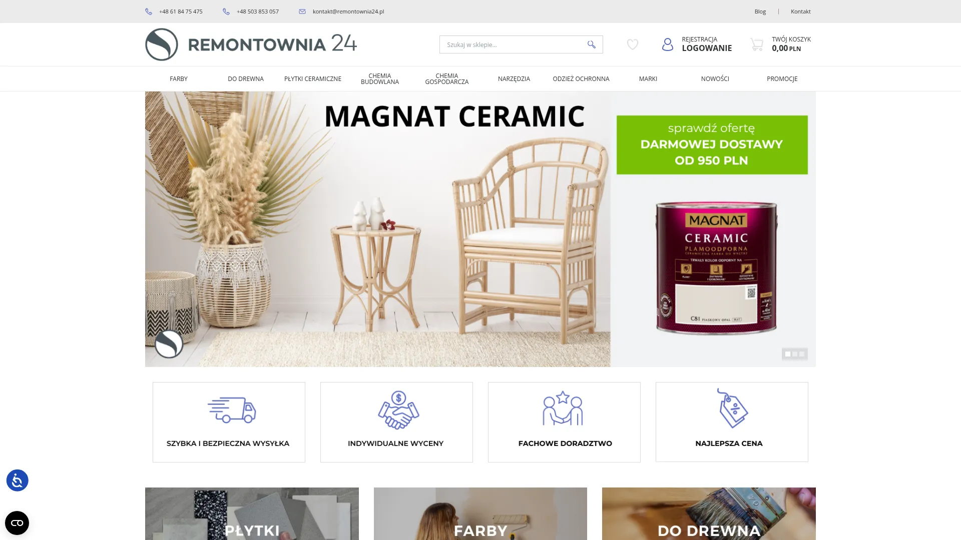 Screenshot of remontownia24.pl