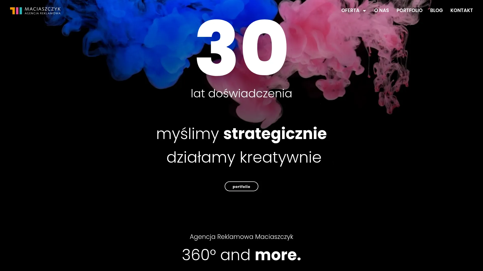 Screenshot of maciaszczyk.pl