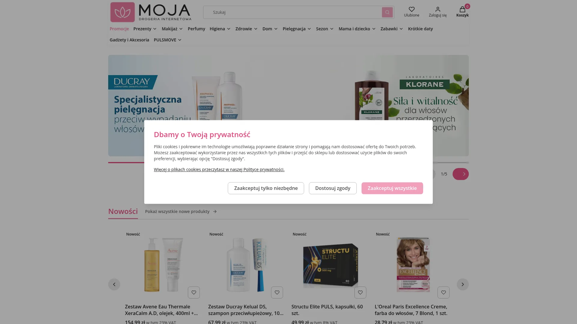 Screenshot of moja.pl