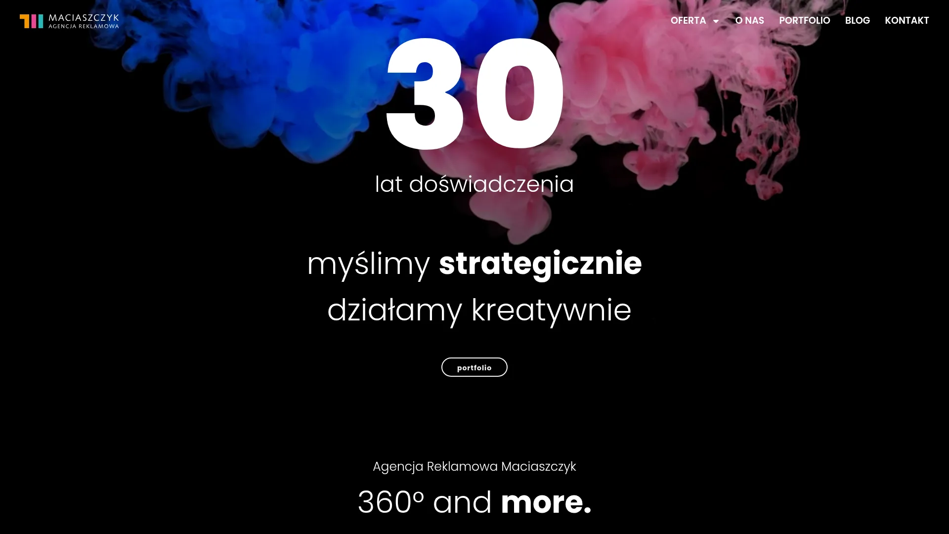 Screenshot of maciaszczyk.pl