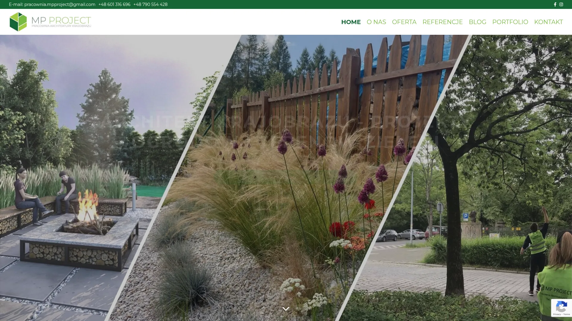 Screenshot of pracowniamp.pl