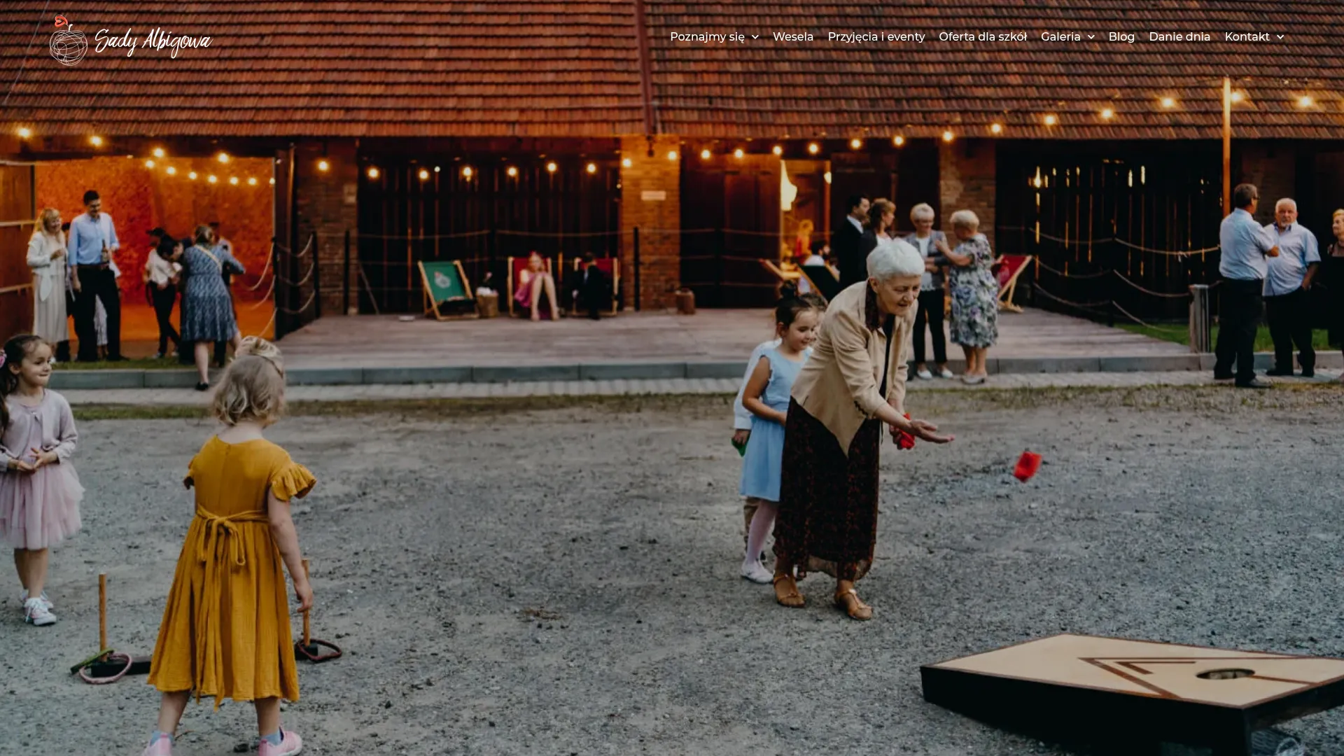 Screenshot of sadyalbigowa.pl