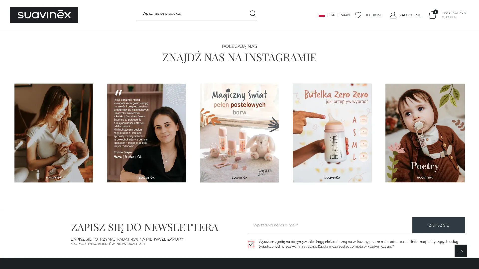 Screenshot of suavinex.pl