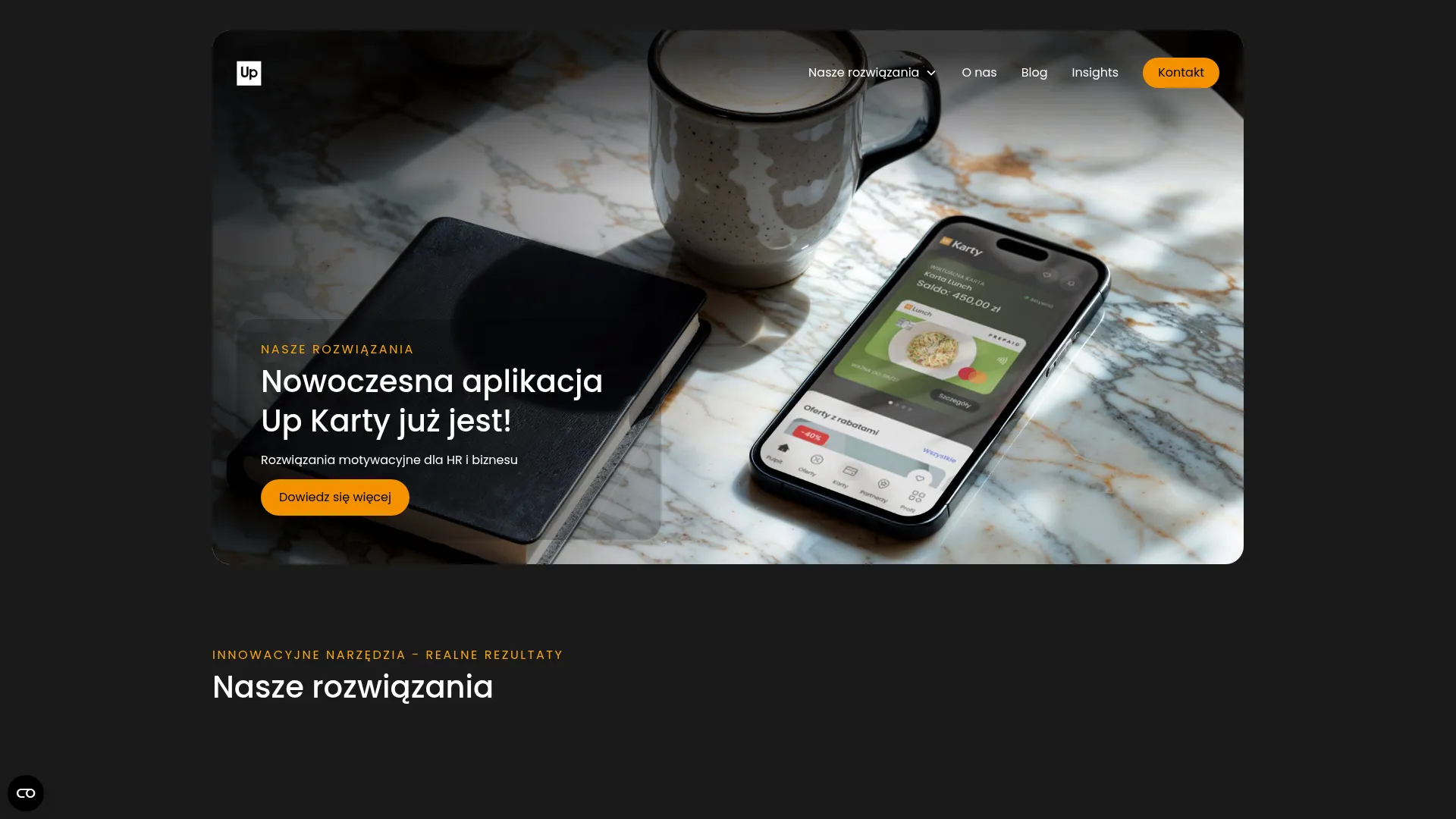 Screenshot of upbonus.pl