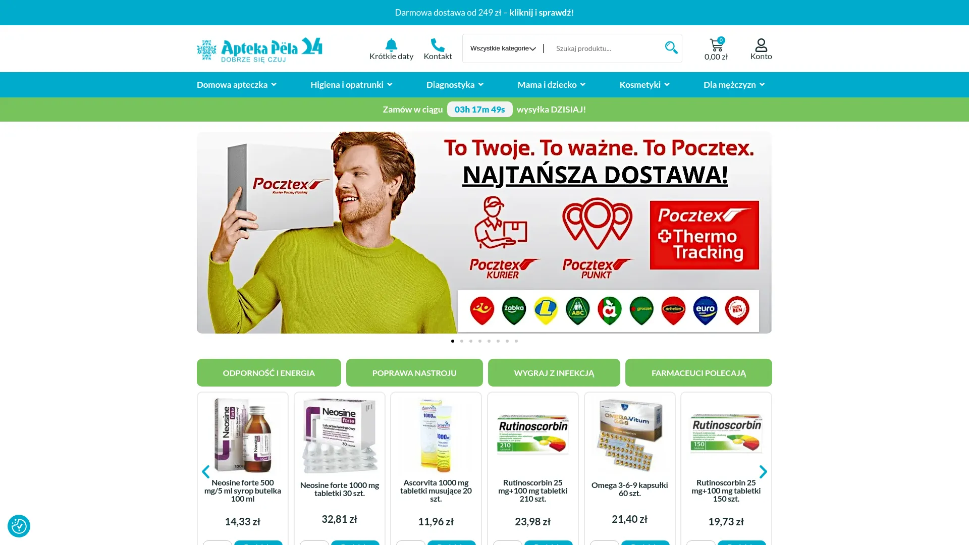 Screenshot of aptekapela24.pl