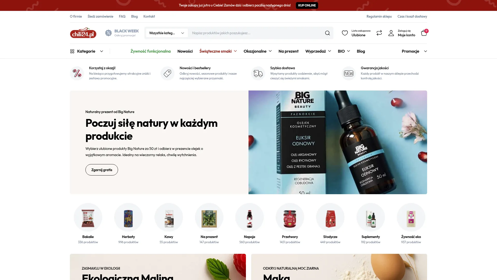 Screenshot of chili24.pl